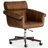 Arnold Leather Desk Chair by Four Hands