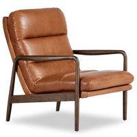 Rhodes Leather Chair, Dakota Tobacco