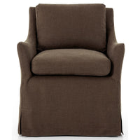 Monette Slipcover Dining Chair, Brussels Coffee, Set of 2