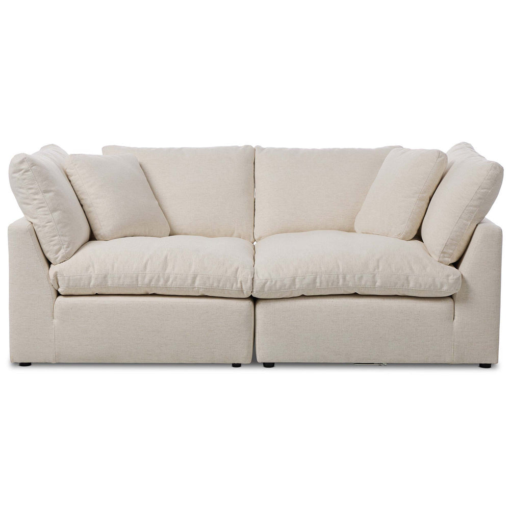 Stevie 2 Piece Sectional, Nomad Snow by Four Hands