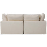 Stevie 2 Piece Sectional, Nomad Snow by Four Hands