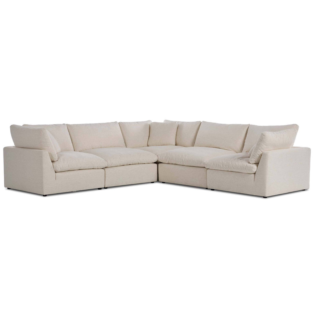 Stevie 5 Piece Sectional, Nomad Snow by Four Hands