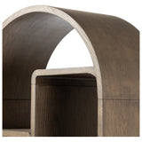 Risa Bookcase, Lamont Natural Oak Veneer by Four Hands — DET_1