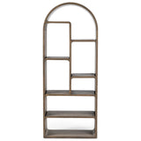 Risa Bookcase, Lamont Natural Oak Veneer by Four Hands — BCK_1