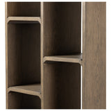 Risa Bookcase, Lamont Natural Oak Veneer by Four Hands — DET_1