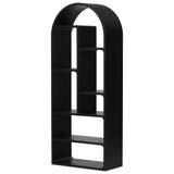Risa Bookcase, Brushed Ebony Oak Veneer by Four Hands — PRM_1