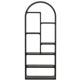 Risa Bookcase, Brushed Ebony Oak Veneer by Four Hands — FRT_1