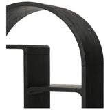 Risa Bookcase, Brushed Ebony Oak Veneer by Four Hands — DET_1