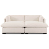 Westwood Double Chaise, Nomad Snow by Four Hands