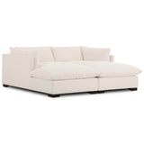 Westwood Double Chaise, Nomad Snow by Four Hands