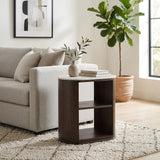 Page Accent Table, White