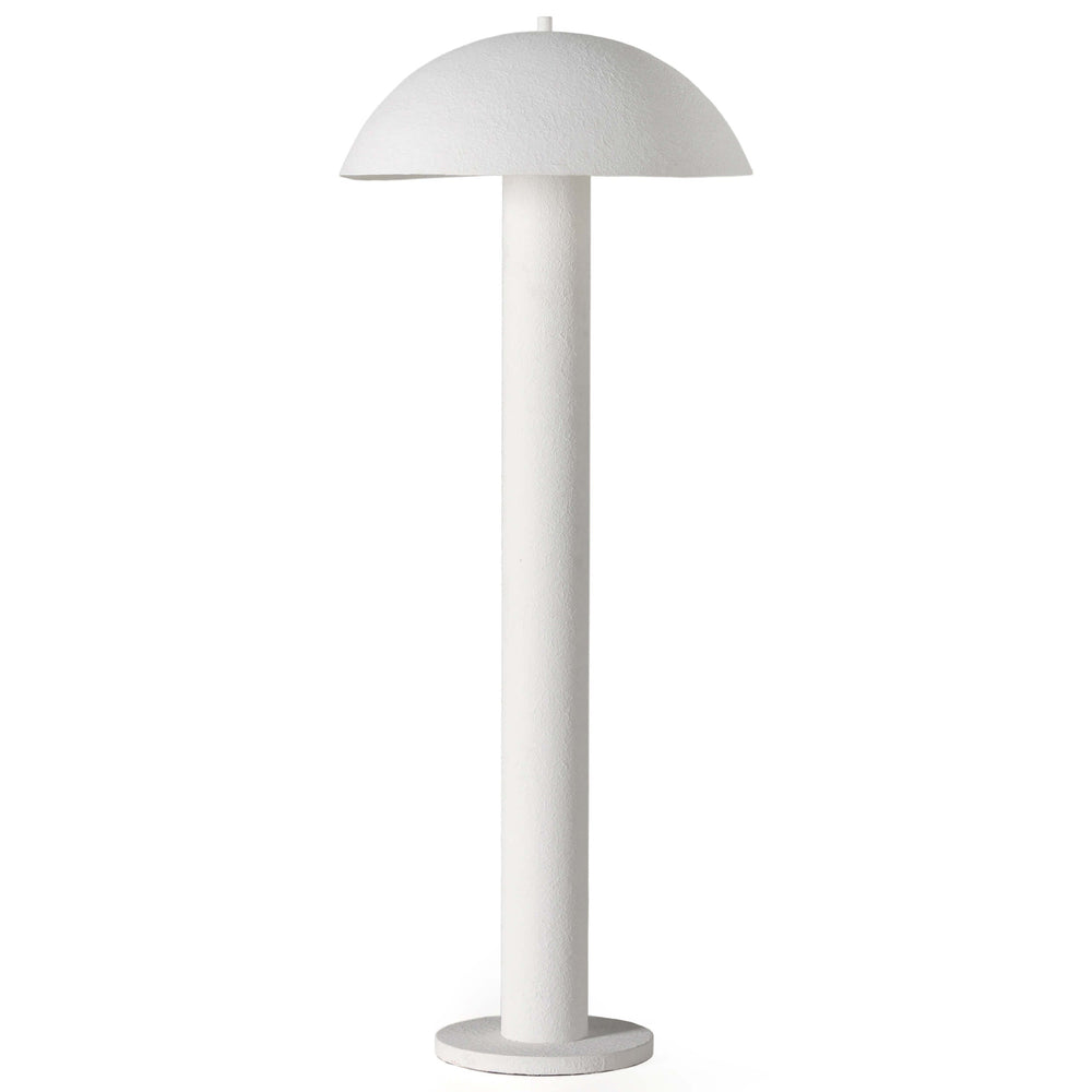Santorini Floor Lamp, Matte White-Lighting-High Fashion Home