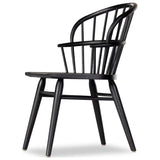 Connor Dining Chair, Black Ash by Four Hands — DET_1