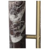 Medici Table Lamp, Merlot Marble by Four Hands — DET_1