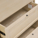 Millie Nightstand, Light Bleach Oak