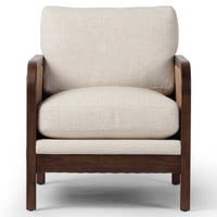 Kalani Chair, Alcala Cream-Furniture - Chairs-High Fashion Home