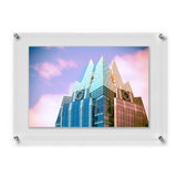 20x30" Photo Floating Acrylic Clear Picture Frame (Frame Size 23x33")-Frames-High Fashion Home
