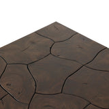 Tomlin Outdoor Coffee Table, Saddle Brown by Four Hands