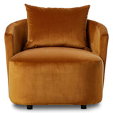 Farrah Chaise, Ingram Ochre-Furniture - Chairs-High Fashion Home