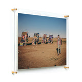 20x30" Photo Floating Acrylic Clear Picture Frame (Frame Size 23x33")-Frames-High Fashion Home