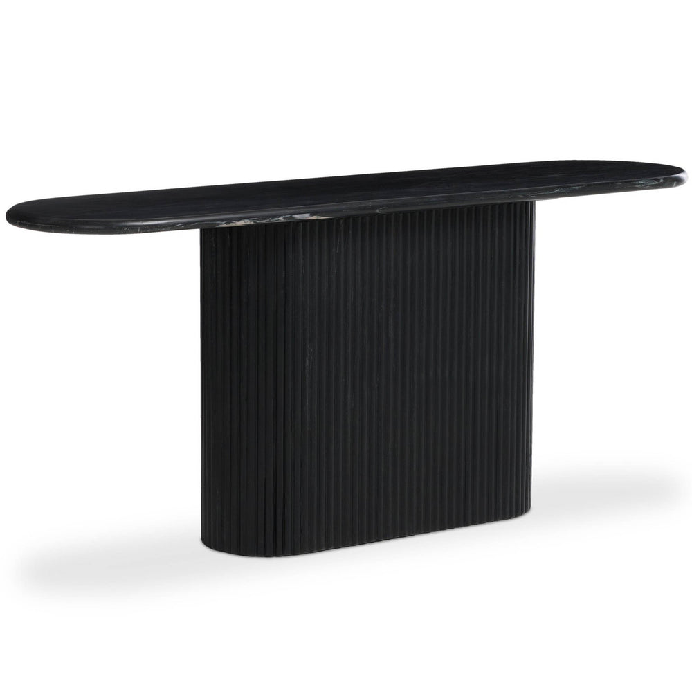 Oranda Console Table, Black by Four Hands