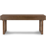 Covington Desk, Matte Brown-Furniture - Office-High Fashion Home