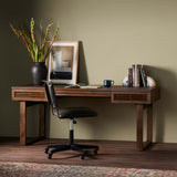 Covington Desk, Matte Brown-Furniture - Office-High Fashion Home
