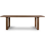 Covington Rectangular Dining Table, Matte Brown-Furniture - Dining-High Fashion Home