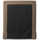 Daphne Slipcover Twin Bed, Savoy Coffee by Four Hands