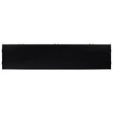 Etro Media Console, Black Wash Poplar by Four Hands — TOP_1