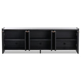 Etro Media Console, Black Wash Poplar by Four Hands — OPN_1 interior
