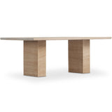 Ritt Dining Table, White Oak-Furniture - Dining-High Fashion Home