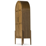 Tolle Panel Door Cabinet, Drifted Oak Solid by Four Hands — DET_1