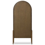 Tolle Panel Door Cabinet, Drifted Oak Solid by Four Hands — BCK_1