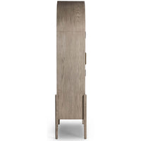Tolle Panel Door Cabinet, Rustic White