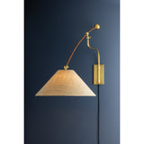 Sylva Wall Sconce, Aged Brass