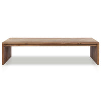 Gilroy Outdoor Coffee Table, Natural-Furniture - Accent Tables-High Fashion Home