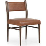 Morena Leather Dining Chair, Sonoma Chestnut, Set of 2-Furniture - Dining-High Fashion Home