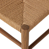 Ladder Back Outdoor Dining Chair, Toasted Brown, Set of 2-Furniture - Dining-High Fashion Home