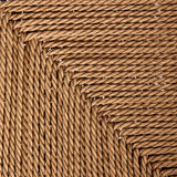 Ladder Back Outdoor Dining Chair, Toasted Brown, Set of 2-Furniture - Dining-High Fashion Home