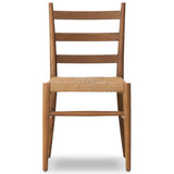 Ladder Back Outdoor Dining Chair, Toasted Brown, Set of 2-Furniture - Dining-High Fashion Home