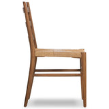 Ladder Back Outdoor Dining Chair, Toasted Brown, Set of 2-Furniture - Dining-High Fashion Home