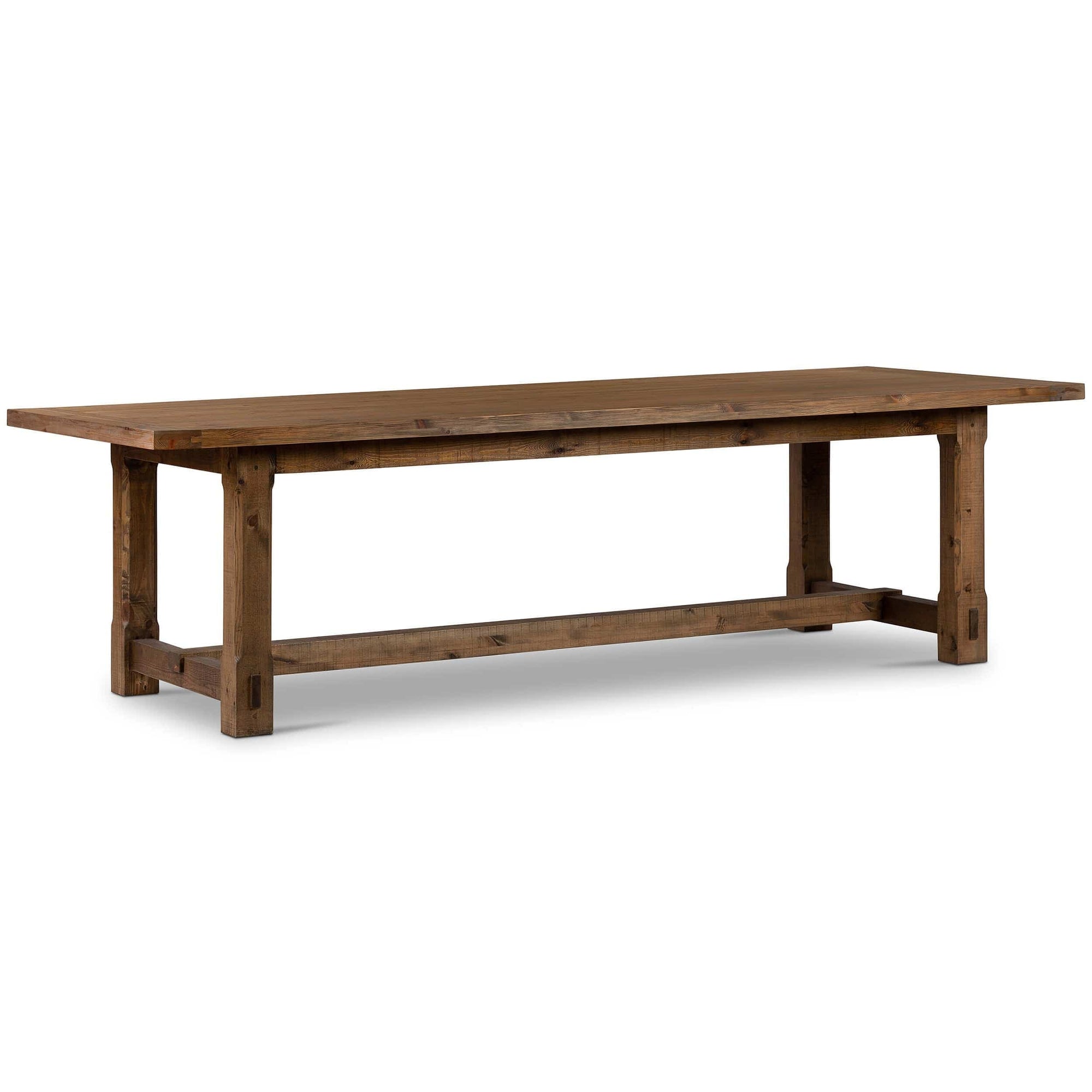 Antique pine dining table discount
