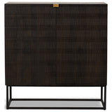 Kelby Bar Cabinet, Gunmetal by Four Hands — FRT_1
