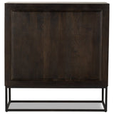 Kelby Bar Cabinet, Gunmetal by Four Hands — BCK_1