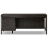 Suspension Desk, Smoked Black-Furniture - Office-High Fashion Home