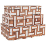 Harveyland Boxes, Brown, Set of 3