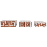 Harveyland Boxes, Brown, Set of 3