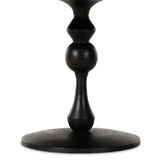 Daffin Round Bistro Table, Antique Black-Furniture - Dining-High Fashion Home