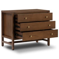 Sullivan Nightstand, Saddle Tan